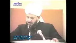 Friday Sermon 5 October 1984