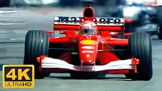 2001 Monaco Grand Prix Highlights 4K 60FPS (Remastered 4K 60FPS)