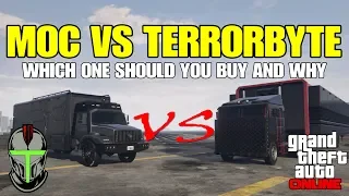 GTA Online: MOC vs Terrorbyte! Which One Should you BUY! and Why!