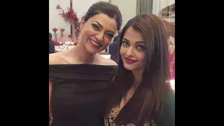 Miss World Aishwarya Rai with Miss Universe Sushmita Sen 💞🌟💞#aishwaryarai #sushmitasen #shorts