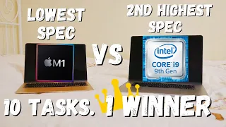 WHICH ONE WINS? M1 MacBook Air vs. Intel MacBook Pro 16-inch