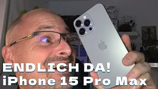 📱 iPhone 15 Pro Max - Endlich da! Kompletter Umstieg vom 13 Pro Max im Video