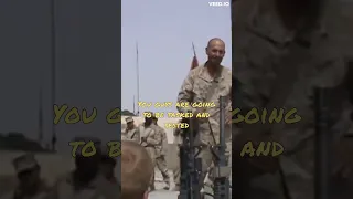 Captain makes CHILLING speech before Afghanistan war push 🥶