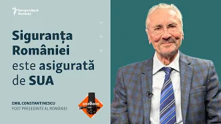 Fostul președinte Emil Constantinescu, de ziua NATO: Siguranța României este asigurată de SUA