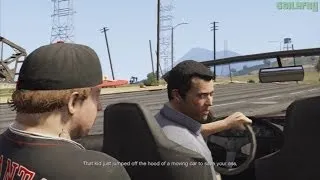 GTA 5 PS3 - Mission #4 - Father/Son - Alternative Cutscene #2