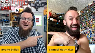 Samuel Hatmaker and Boone talk LEGO, Custom Creations and LEGO MASTERS!