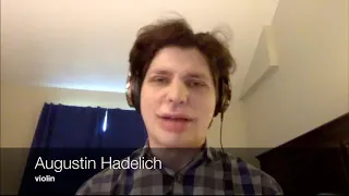 Weekly Interlude with SCMS: Augustin Hadelich