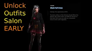 Stellar Blade Unlock New Outfits Early and Hair Salon! Full guide! Sub Goal 1000