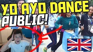 *REACTION* VIA VALLEN 'MERAIH BINTANG' DANCE IN PUBLIC - ASIAN GAMES 2018 SONG (Asian Games Dance)