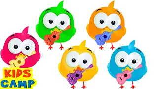 Colorful Lucky Ducky Finger Family | Sing Along Kids Songs By KidsCamp