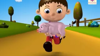 Tom, Tom, The Piper's Son | 3D English Nursery Rhyme for Children | Periwinkle | Rhyme #19