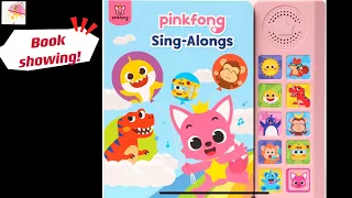 Book showing Pinkfong sing alongs | 碰碰狐音乐绘本｜儿童音乐书