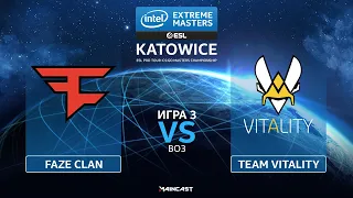 FaZe Clan vs Team Vitality [Map 3, Inferno] (Best of 3) IEM Katowice 2020 | Groups Stage