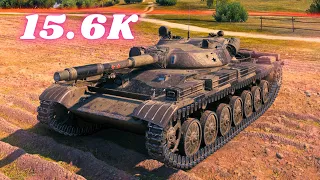 T-100 LT  15.6K Spot + Damage World of Tanks Replays