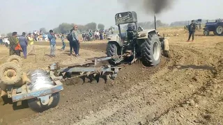 Eicher 557 Demo with 2 harrow