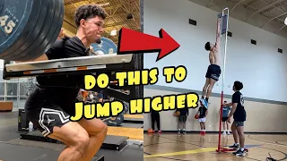 How Strong Do You Have To Be For A 50 Inch Vertical: Maxing My Power Clean And Squat!