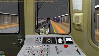 OpenBVE HD: Operating NYC Subway R46 Pre-GOH P-Wire F Train (Coney Island to Jamaica - 179th Street)