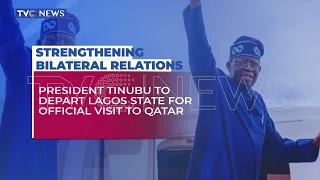 President Tinubu To Depart Lagos State For Official Visit To Qatar