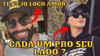 Gusttavo Lima e Andressa Suita VÃO cada um pra um LADO, após ela dizer que ia com ele para o SHOW ?