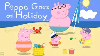 Match Colors plus counting with Peppa Pig Holiday