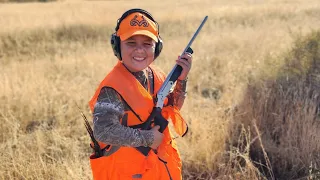 Aidens first pheasant hunt [410 single shot]