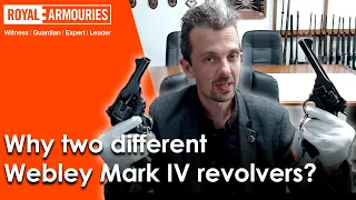 Why are there two different Webley Mark IV revolvers? With firearms expert Jonathan Ferguson.