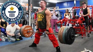 Heaviest sumo deadlift in one minute - Guinness World Records