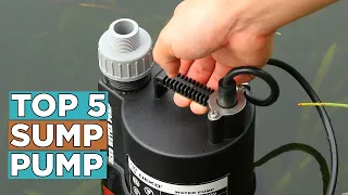 Top 5 Best Sump Pump 2022