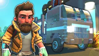 Helping an Old Friend Move His Base with a Massive Truck! - Scrap Mechanic Survival Multiplayer