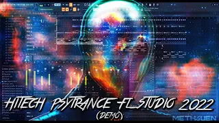 Hitech Psytrance 190 BPM FL Studio Project 2022 (DEMO)