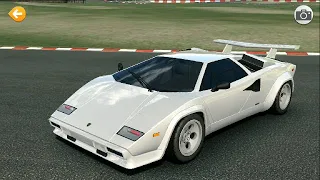 Real Racing 3 Lamborghini Countach Championship Required PR & Upgrades Cost