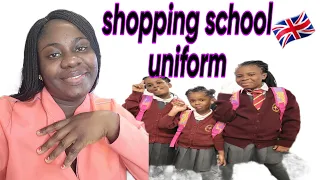 WE FINALLY GOT A SCHOOL IN UK 🇬🇧/ COME SCHOOL UNIFORM SHOPPING WITH US