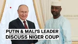 Russia's Putin & Mali's Military Leader Discuss Niger Coup Over A Call