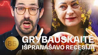 TP: Grybauskaitė numatė recesiją | Nausėda | Krizė | JAV skola | Landsbergis | AI | TikTok | Apple