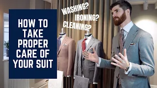 How to take proper care of your suit | Tips and Tricks