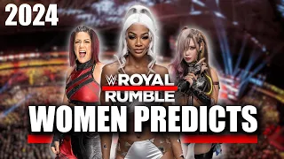 2024 30-Women`s ROYAL RUMBLE Entry Predictions | FlipGWC