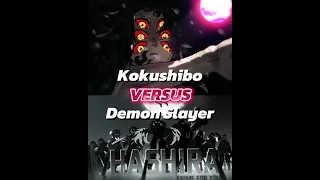 Kokushibo vs Demon Slayer #demonslayer #demoslayer #kimetsunoyaiba #kokushibo #uppermoon #hashira