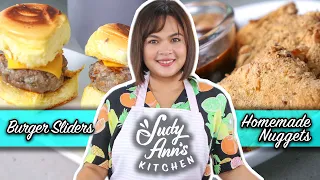 [Judy Ann’s Kitchen 18] Ep 4: Homemade Nuggets and Burger Sliders