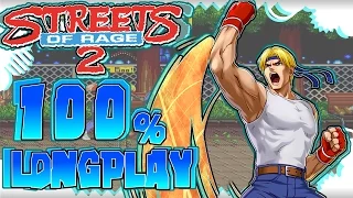 Sega Mega Drive Longplay 100% | Streets of Rage 2 [1080p 50fps] - 2016