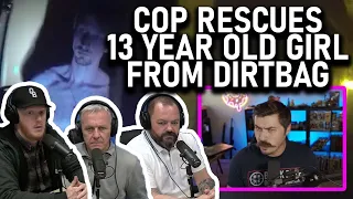 Cop RESCUES 13 Year Old Girl from Dirtbag REACTION!! | OFFICE BLOKES REACT!!