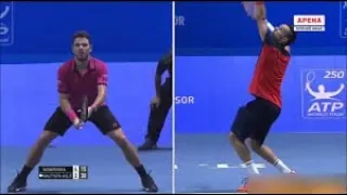 STAN WAWRINKA VS ROBERTO BAUTISTA AGUT - DOHA ATP 2019