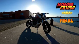 Honda CB125R Naked (2020) Final 🔥👌😎 #motovlog #video #bike