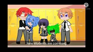 New student meme||assassination classroom||Gacha Club||Ibis Paint||