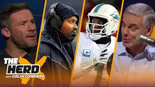 Jerod Mayo introduced as new Patriots HC, Is Tua holding the Dolphins back? | NFL | THE HERD