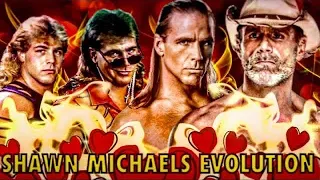 THE EVOLUTION OF SHAWN MICHAELS TO 1988-2020
