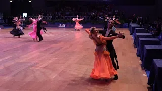 Matteo Cicchitti - Simona Brecikova SVK | Viennese Waltz | WDSF GrandSlam Standard - Rimini 2018