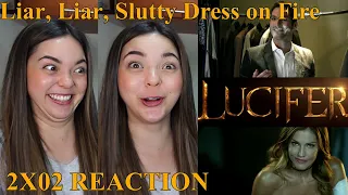 LUCIFER 2X02 "Liar, Liar, Slutty Dress on Fire" REACTION