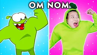 Super Om Nom: Massage - Parody of Om Nom's Story (Cut the Rope) | Woa Parody