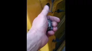VW T5 door lock actuator not working removal