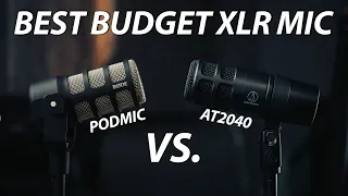Best Budget Podcasting Microphone | RØDE PodMic vs. Audio Technica AT2040